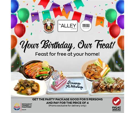 vikings birthday promo|BIG PROMO! The Alley by Vikings Price.